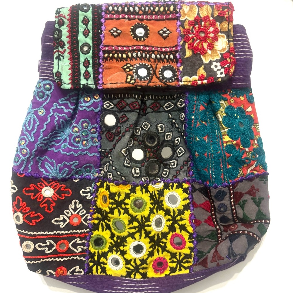 Kutch Ikat Crossbody Bag